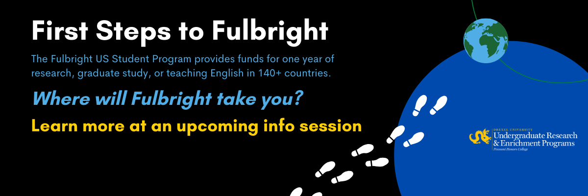 First Steps to Fulbright: learn about the Fulbright US Student Program at an upcoming info session